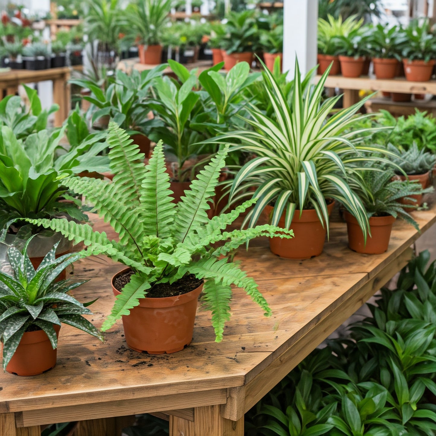 Mystery potted houseplant